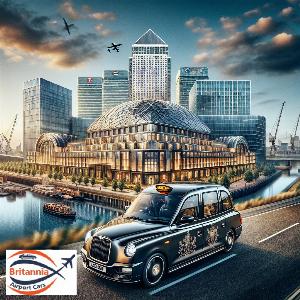 Luxury Minicab from Luton Airport to Britannia The International Hotel London Canary Wharf