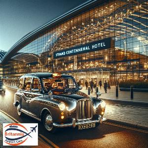 Luxury Minicab from Luton Airport to Hotel Strand ContinentalHostel