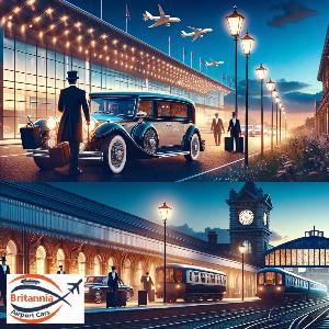 Luxury Transfer from Stansted Airport to Limehouse rail/train station
