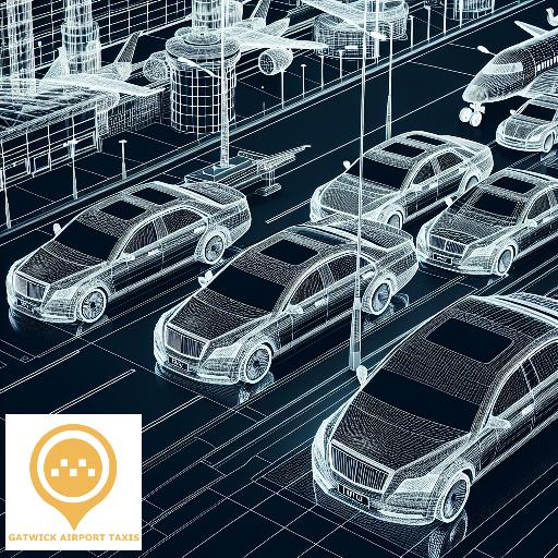 Taxi RH6 Gatwick Airport to Staines