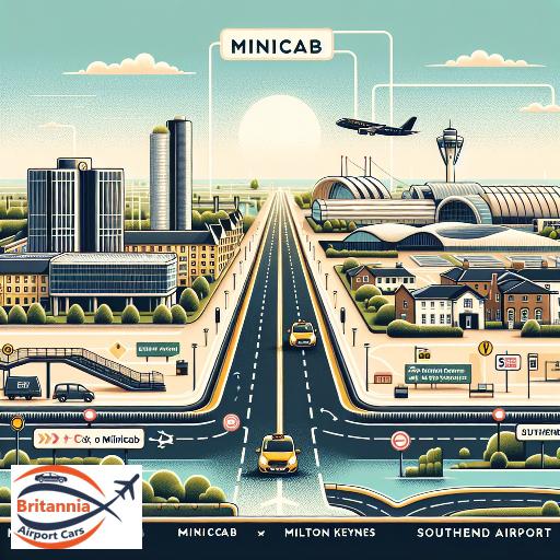 Milton Keyne To southend Airport Minicab Transfer