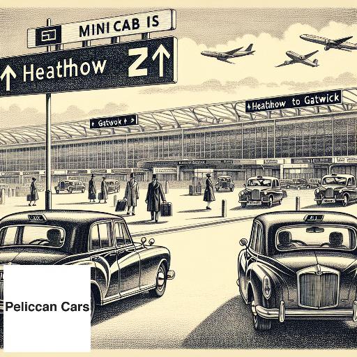 Minicab Heathrow to Gatwick