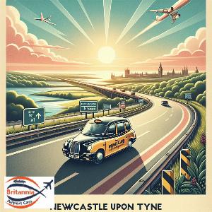 New Castle upon Tyne To Heathrow Airport Minicab Transfer