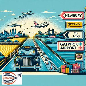 Newbury To Gatwick Airport Minicab Transfer