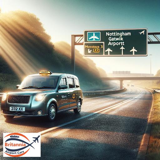 Nottingham To Gatwick Airport Minicab