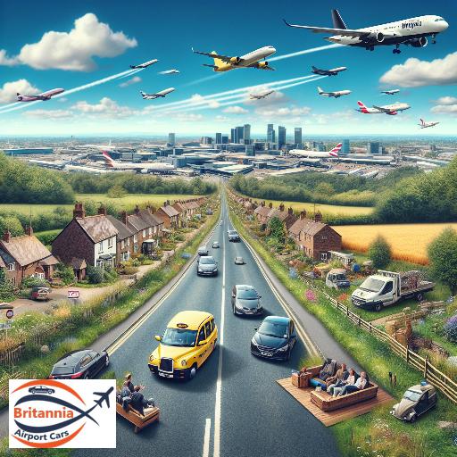 Nottingham To Heathrow Airport Minicab Transfer