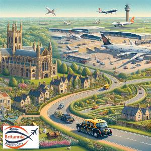 Peterborough To luton Airport Minicab Transfer