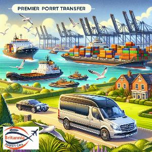 Premier Port Transfer from Southampton Port to Bushey Heath wd23