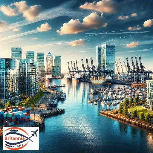 Premier Port Transfer from Southampton Port to Canary Wharf e14