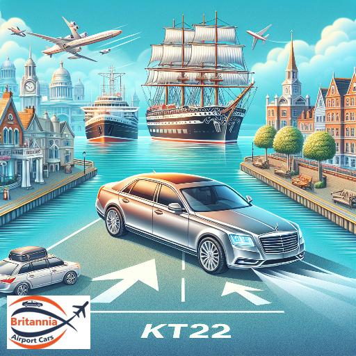 Premier Port Transfer from Southampton Port to Leatherhead kt22