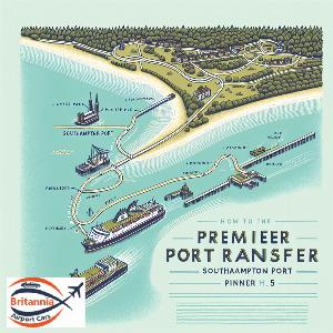 Premier Port Transfer from Southampton Port to Pinner ha5