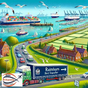 Premier Port Transfer from Southampton Port to Rainham rm13