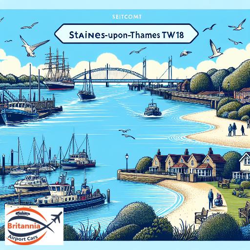 Premier Port Transfer from Southampton Port to Staines-upon-Thames tw18