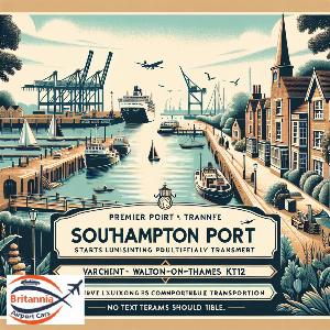 Premier Port Transfer from Southampton Port to Walton-on-Thames kt12