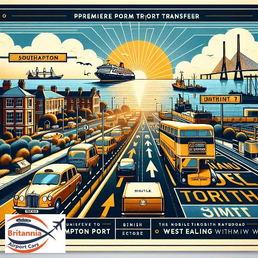 Premier Port Transfer from Southampton Port to West Ealing w13