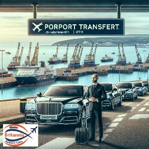 Premium Port Transfer Services from Dover Port to Cobham KT11
