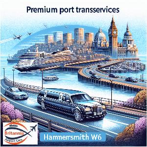 Premium Port Transfer Services from Dover Port to Hammersmith W6