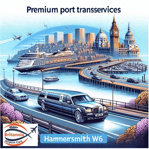 Premium Port Transfer Services from Dover Port to Hammersmith W6