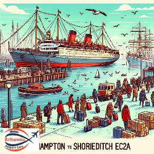 Southampton to Shoreditch ec2a Port Transfer Services