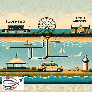 Southend To/From Luton Airport Taxi Transfer