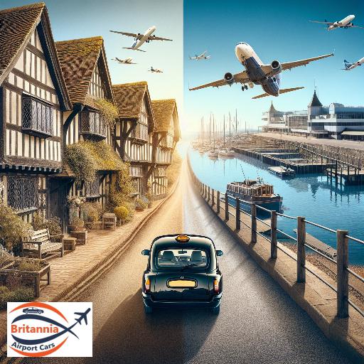 Strafford upon Avon To southend Airport Minicab Transfer
