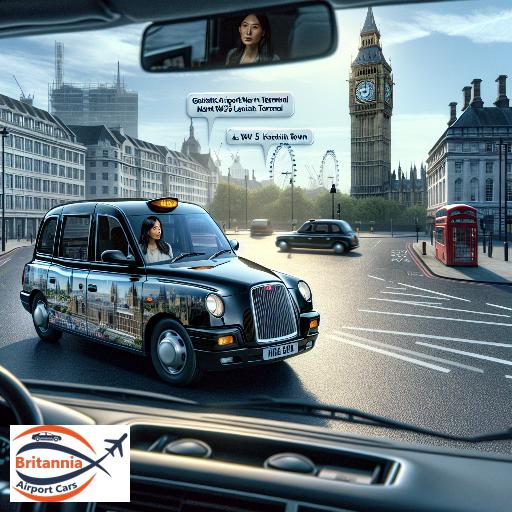 Taxi Gatwick Airport North Terminal to NW5 Kentish Town