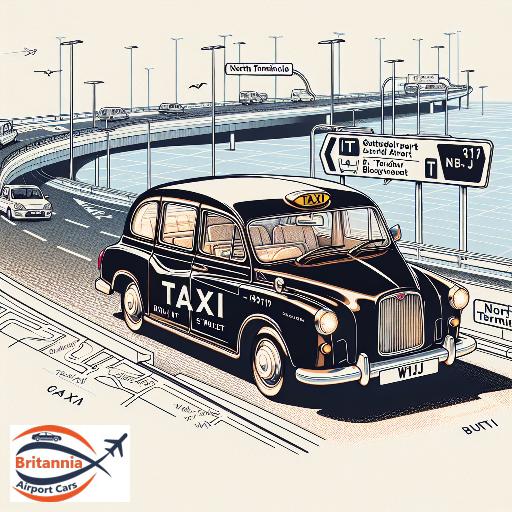 Taxi Gatwick airport North Terminal to W1J Bruton Street