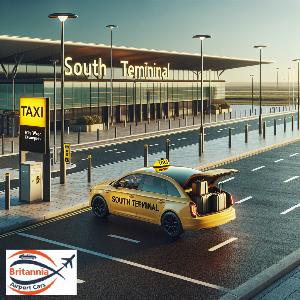 Taxi Gatwick Airport South Terminal to SW10 West Brompton