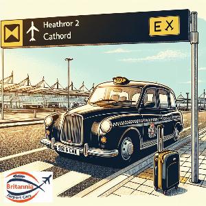 Taxi Heathrow Airport Terminal 2 to SE6 Catford