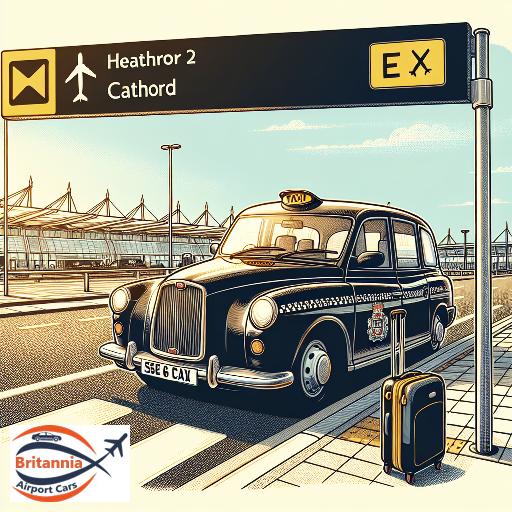 Taxi Heathrow Airport Terminal 2 to SE6 Catford