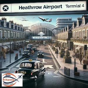 Taxi Heathrow Airport Terminal 4 to SW7 South Kensington