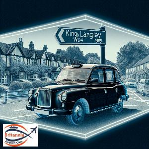 Taxi London to WD4 Kings Langley