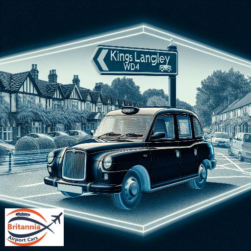 Taxi London to WD4 Kings Langley