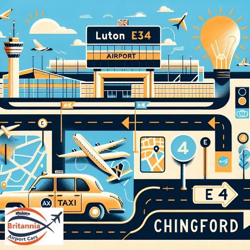 Taxi Luton AirPort to E4 Chingford