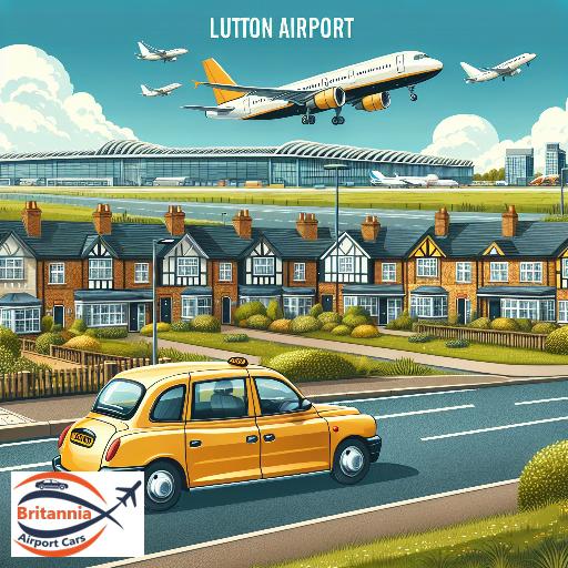 Taxi Luton Airport to N11 Friern Barnet