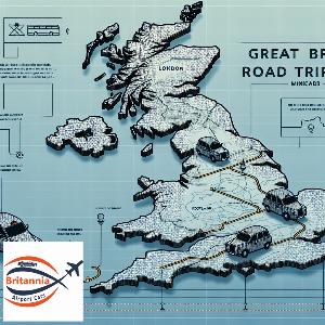 The Great British Road Trip Minicab Journeys From London To Scotland