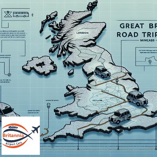 The Great British Road Trip Minicab Journeys From London To Scotland