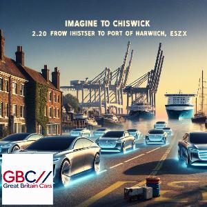 Taxi From Chiswick to Port Of Harwich