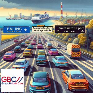 Taxi From Ealing to Southampton Port