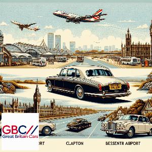 Taxi From Gatwick to Clapton