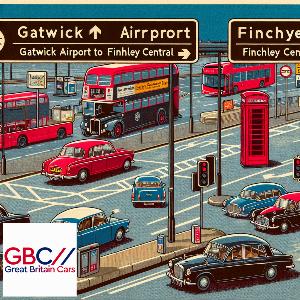 Taxi From Gatwick to Finchley Central