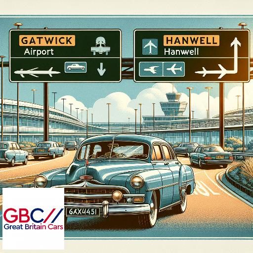 Taxi From Gatwick to Hanwell