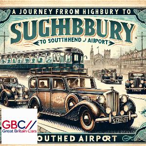 Taxi From Highbury to Southend