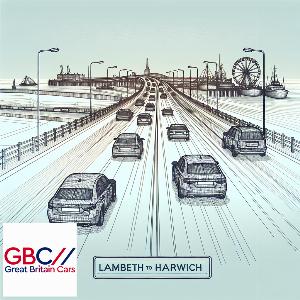 Taxi From Lambeth to Port Of Harwich