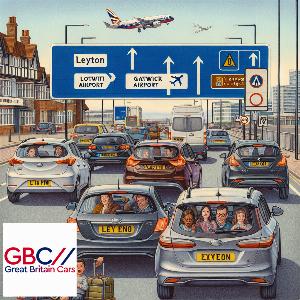 Taxi From Leyton to Gatwick
