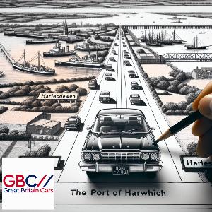 Taxi From Port Of Harwich to Harlesden