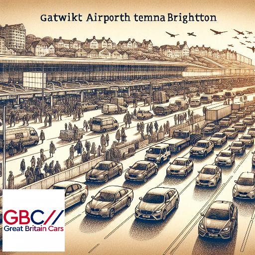 Taxi Gatwick Airport North Terminal to Brighton