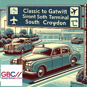 Taxi Gatwick Airport South Terminal to CR2 South Croydon