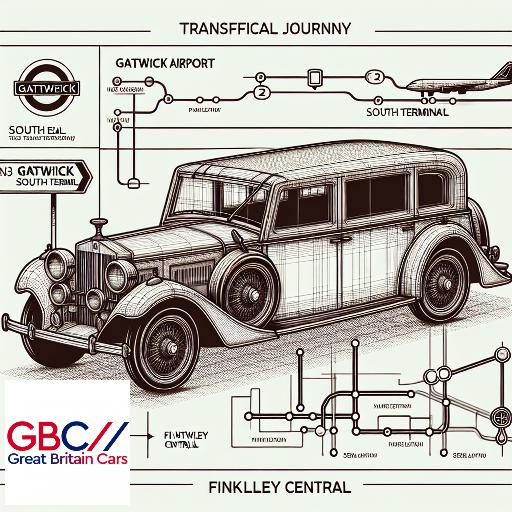 Taxi Gatwick Airport South Terminal to N3 Finchley Central