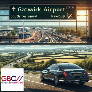 taxi gatwick-airport south terminal to newbury